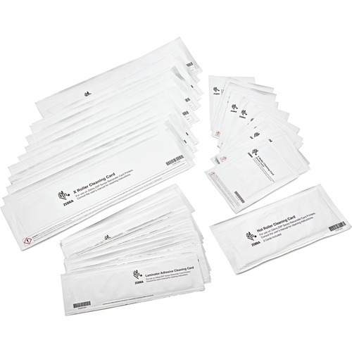 Zebra Cleaning Card Kit Improved ZC100/300 2 Cards 10599931001