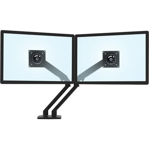 Ergotron 45496224 MXV DESK DUAL MONITOR ARM MATTE BLACK DeviceDeal