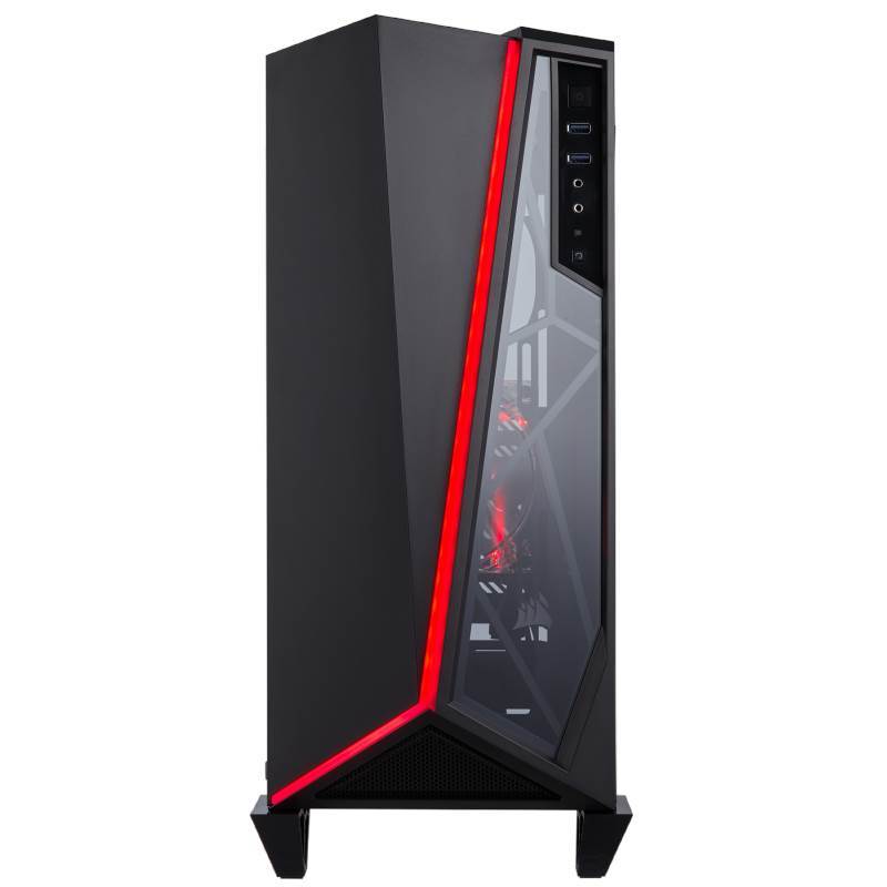 Corsair Carbide Spec Omega Tempered Glass Mid Tower Atx Case Black