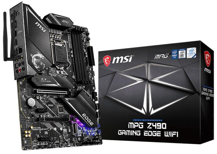 MSI MPG Z490 GAMING EDGE WIFI Motherboard MPG Z490 GAMING EDGE WIFI