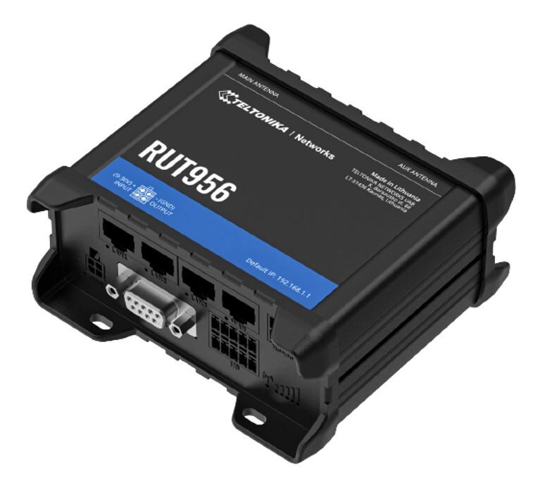 Teltonika RUT976 Redcap 5G Router, Dual-SIM, WAN Failover with 4x