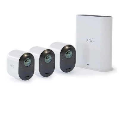 ARLO ULTRA 2 4K UHD 3 WIRE-FREE SECURITY CAMERA & SMART HUB