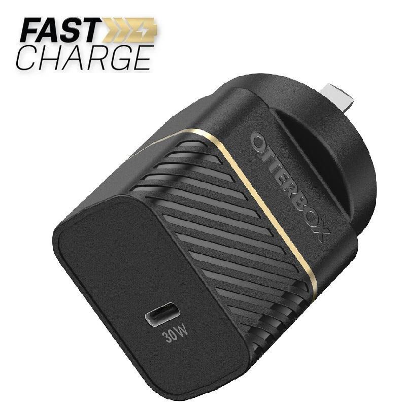 OtterBox 30W USBC GaN Fast Wall Charger Black (7880485) DeviceDeal