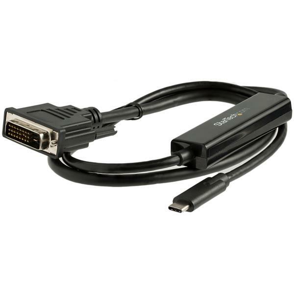 StarTech 1m USB TypeC to DVI Adapter Cable CDP2DVIMM1MB