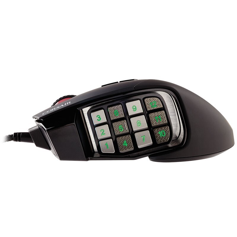 Corsair Scimitar RGB Elite Optical Gaming Mouse Black CH-9304211-AP - Main Image