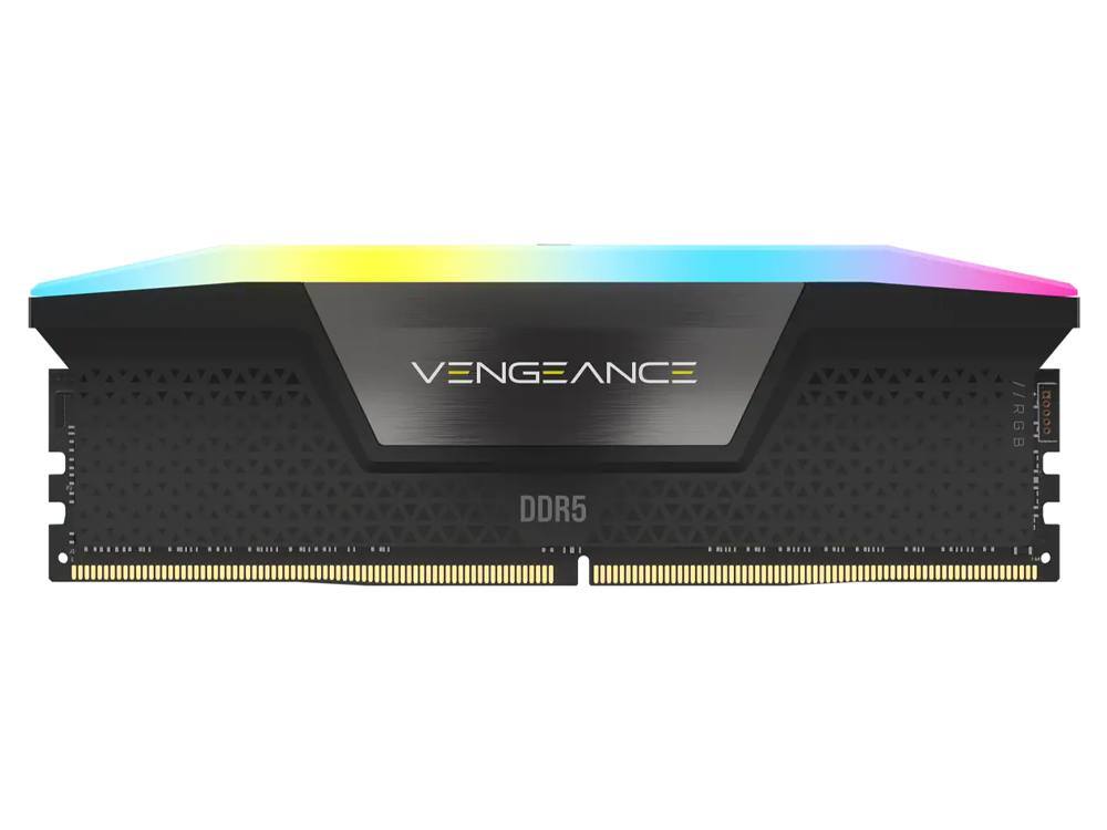 Corsair CMH32GX5M2B5200C40W VENGEANCE RGB 32GB (2x16GB) DDR5 DRAM 5200MHz C40 メモリキット ホワイト