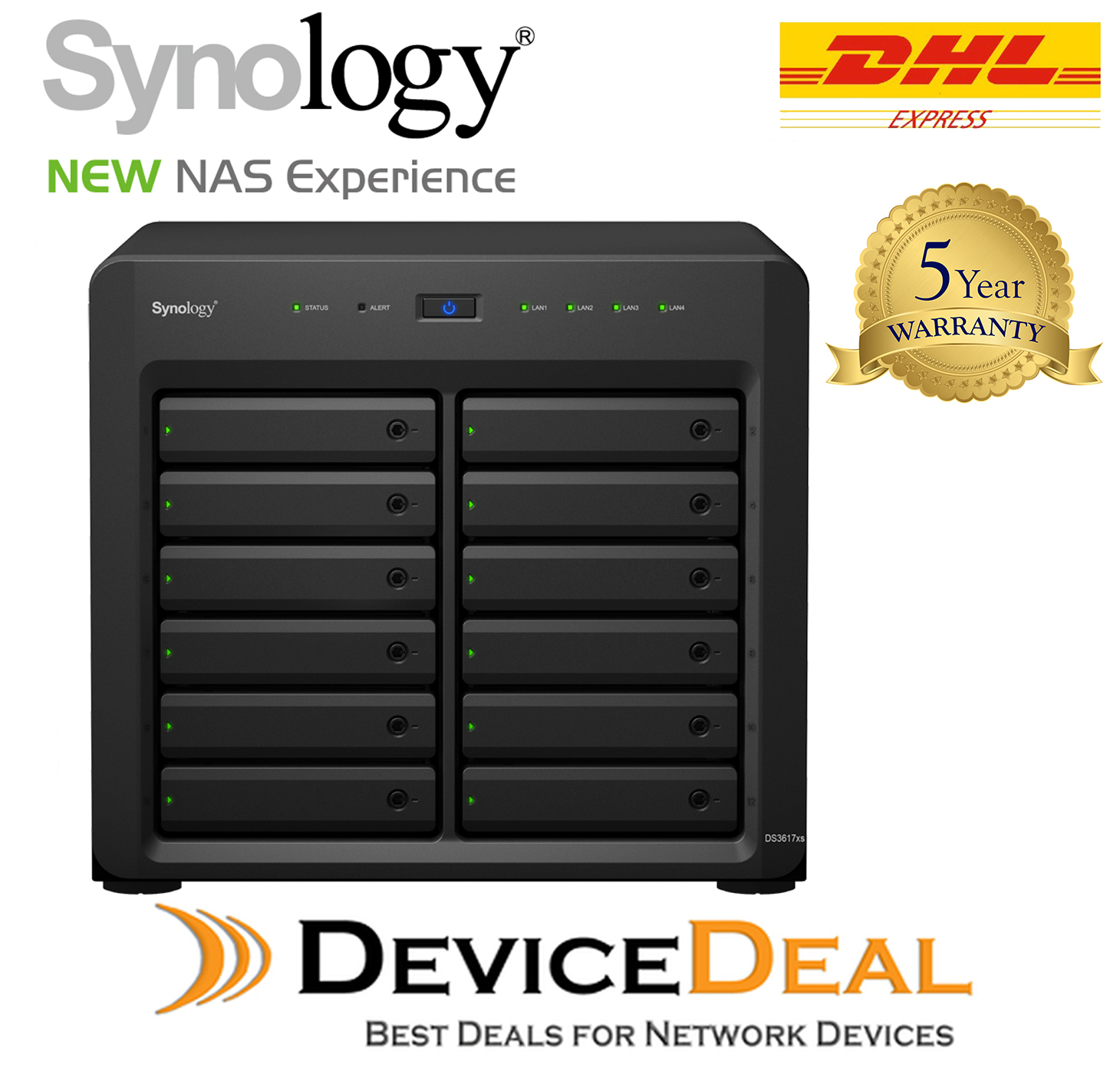 DiskStation DS3617xs 12ベイ NAS