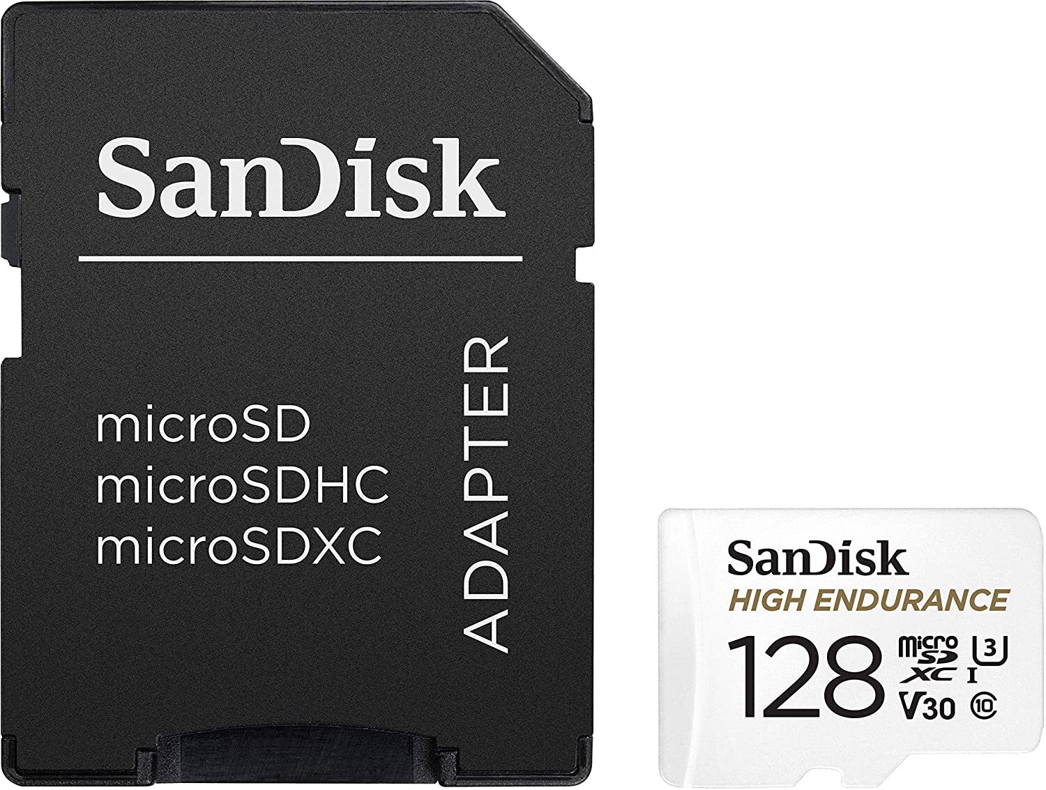 SanDisk 128GB High Endurance microSDXC Card SQQNR 128G UHS I C10