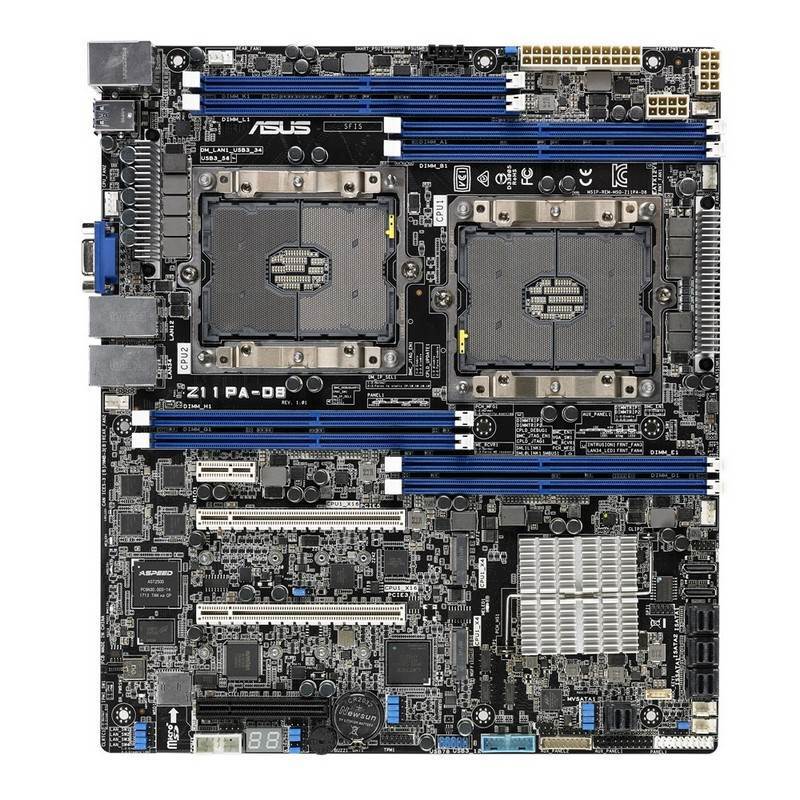 Dual Xeon Dual Lga 3647 Motherboard ASUS Z11PA-D8 Dual Socket LGA