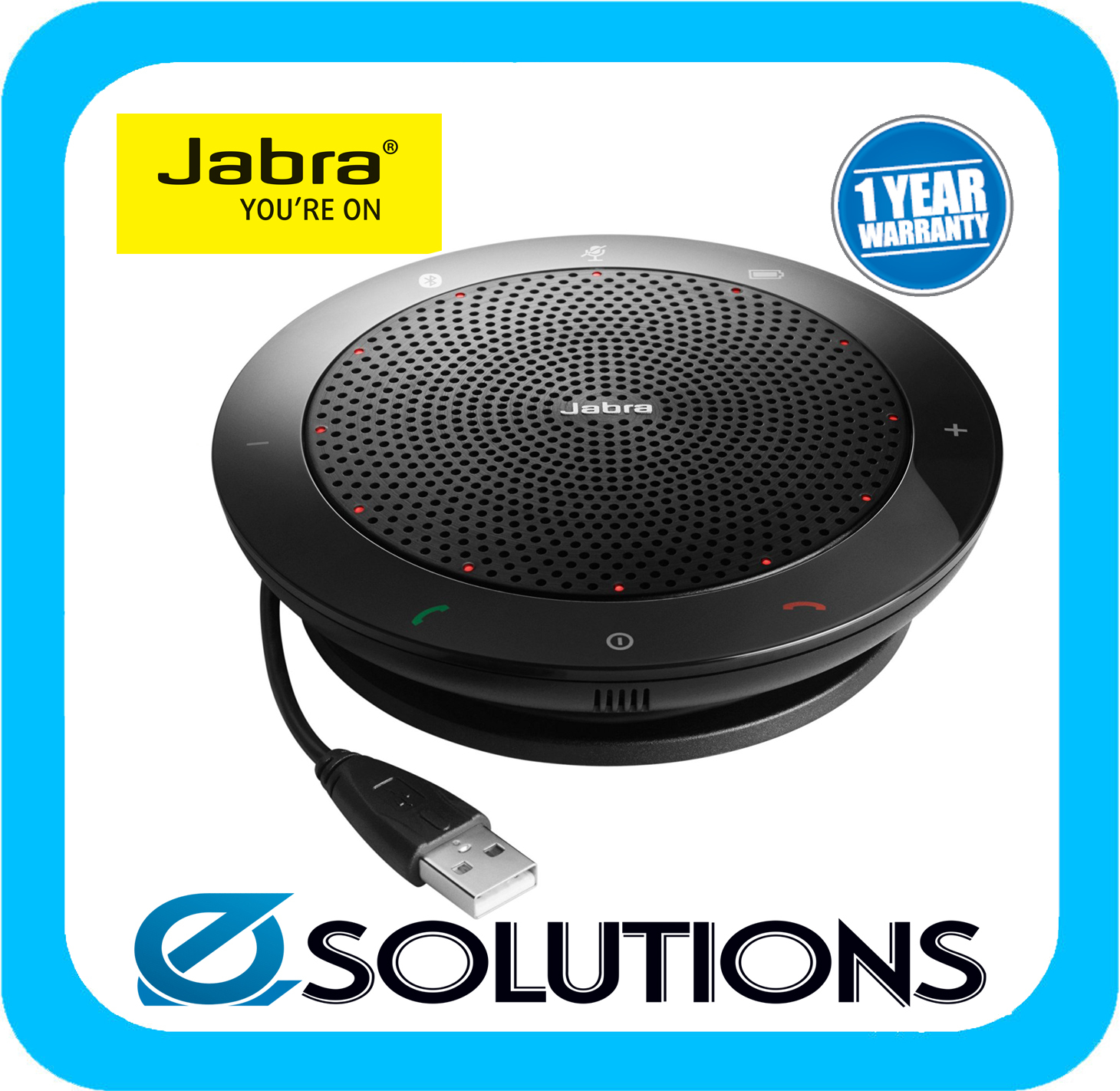 Jabra SPEAK 510 Bluetooth Speaker USB Conferencing Speakerphone