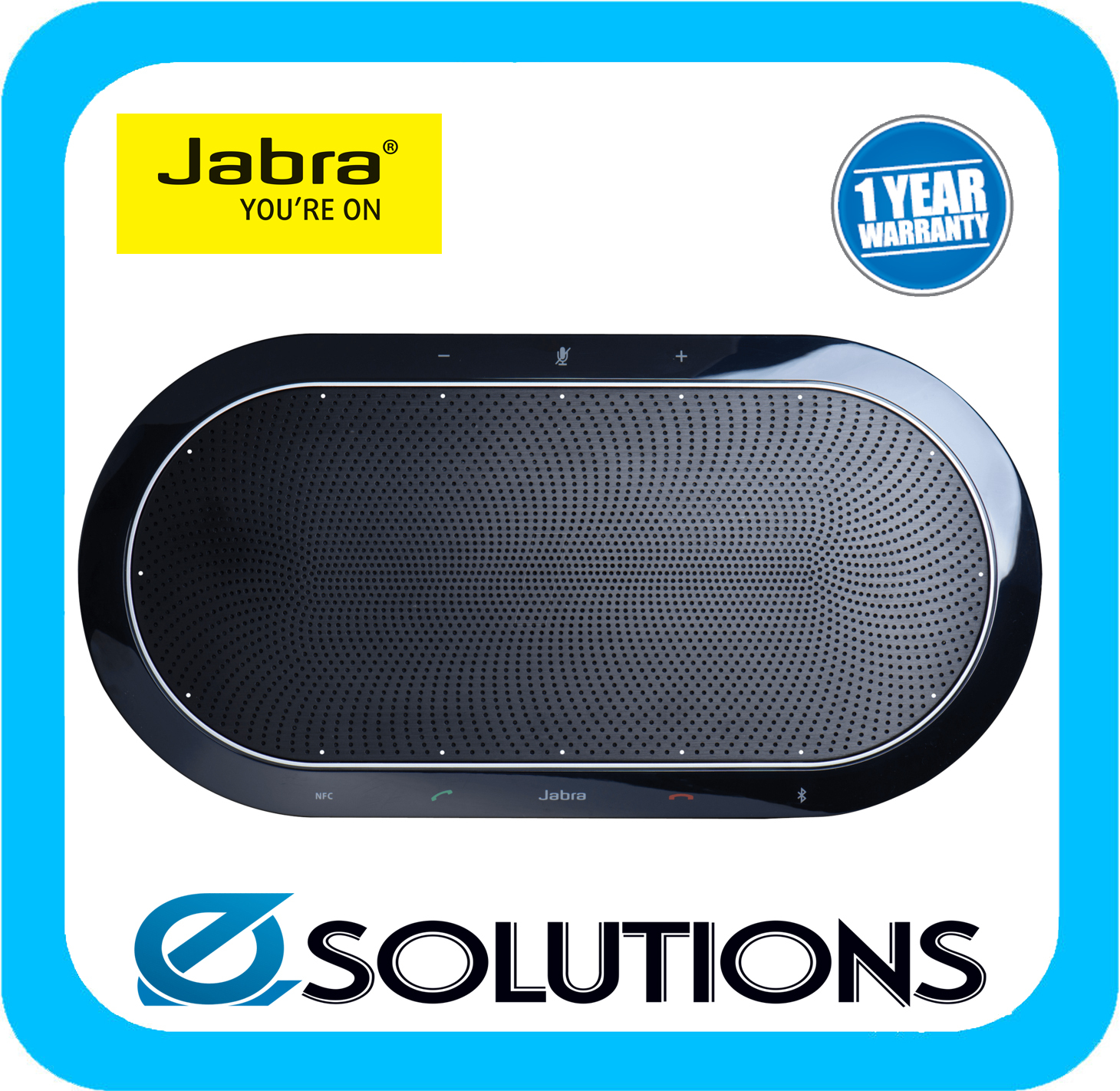 Jabra SPEAK 810 MS Bluetooth Wireless Professional Speakerphone