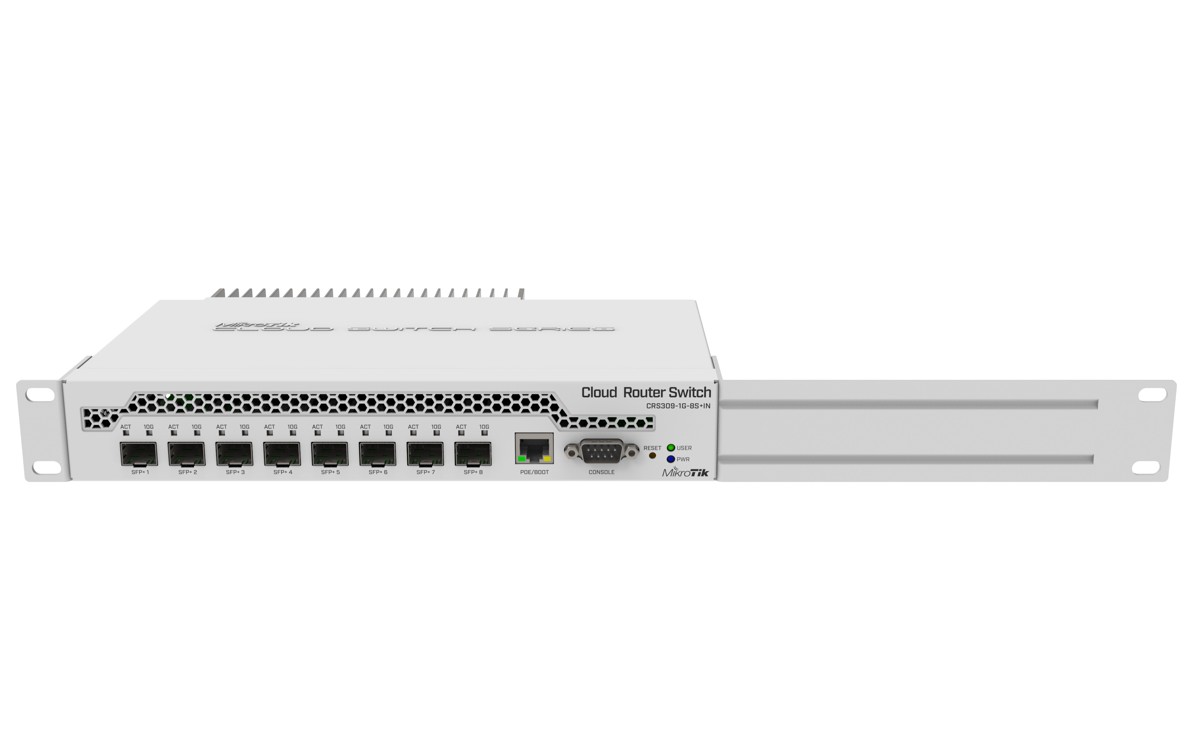 MikroTik CRS309-1G-8S+IN 8 SFP+ and 1Gigabit Ethernet Ports POE 