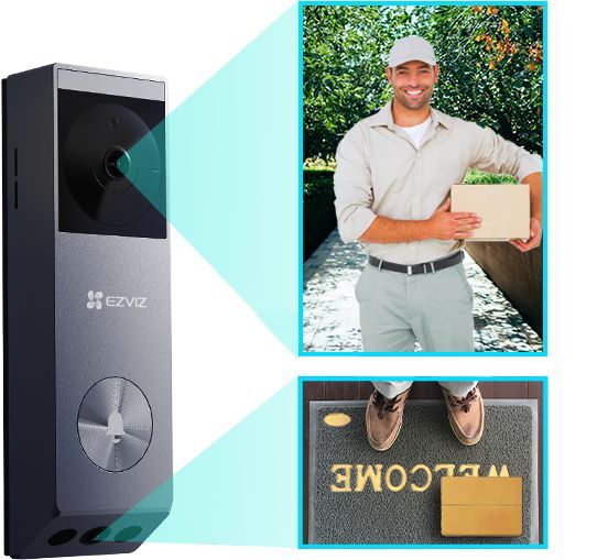 EZVIZ EP3x Pro 3MP/2K Wireless Dual-lens Smart Video