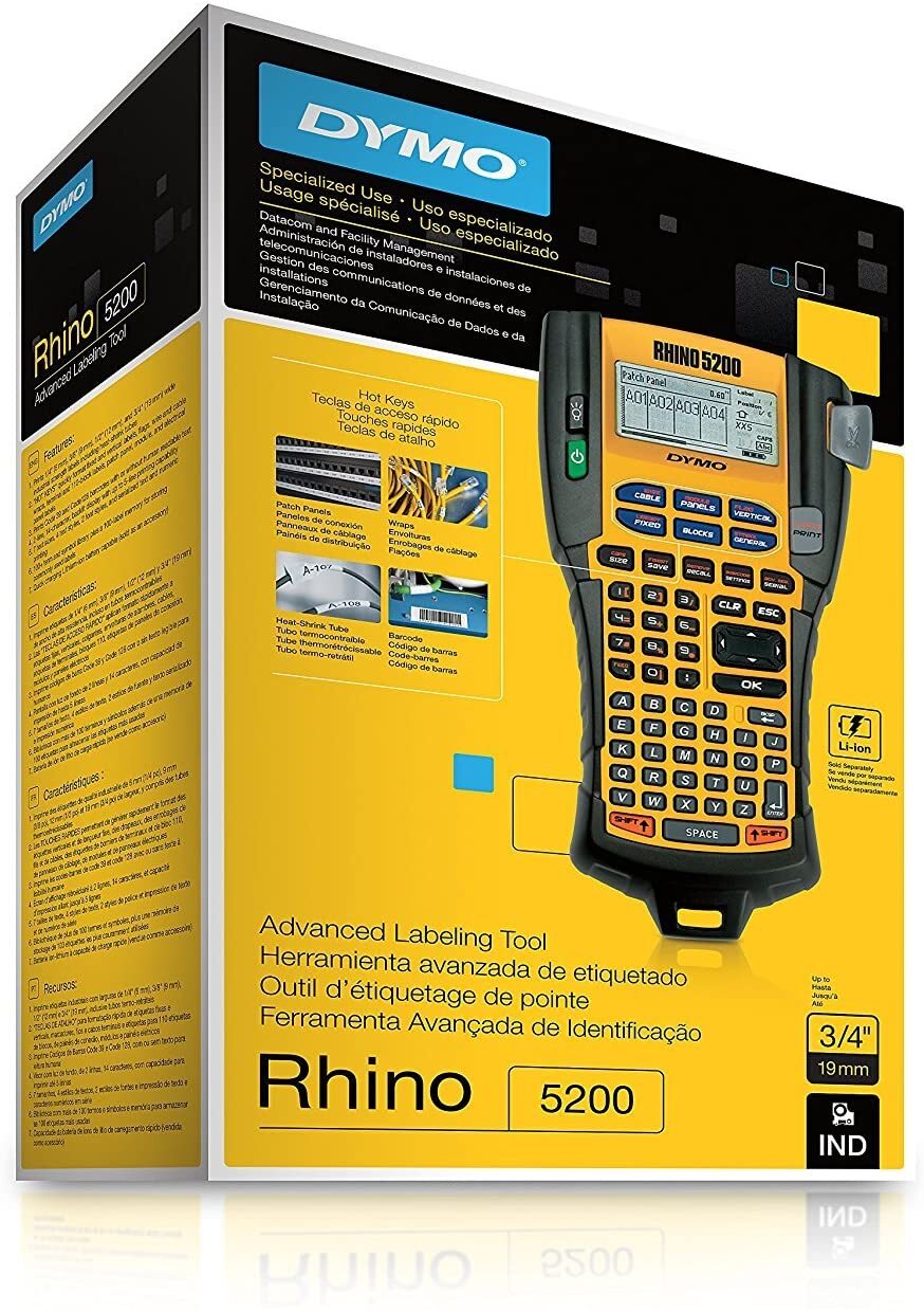 Dymo Rhino 5200 HeavyDuty Labeling Machine DeviceDeal