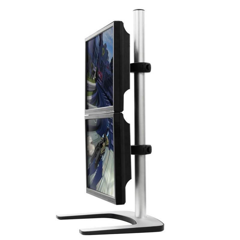 Atdec Visidec VFSDV Freestanding LCD Monitor Stand for Dual Monitors