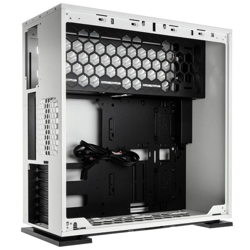 In Win 303 Tempered Glass Mid Tower Atx Case White 303 White In Win 303 Tempered Glass Mid Tower Atx Case White 303 White