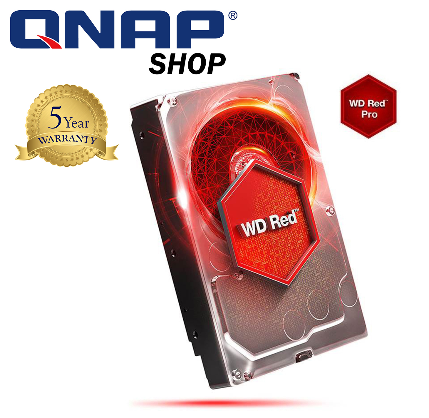 WD WD2002FFSX 2TB Red PRO 3.5" 7200RPM SATA3 NAS Hard Drive