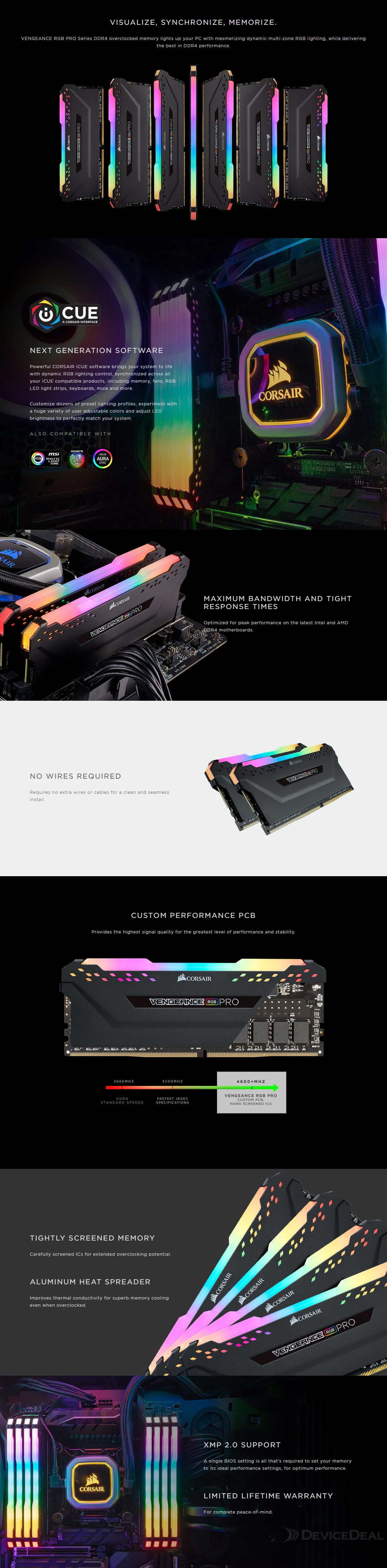 CMW32GX4M2C3200C18