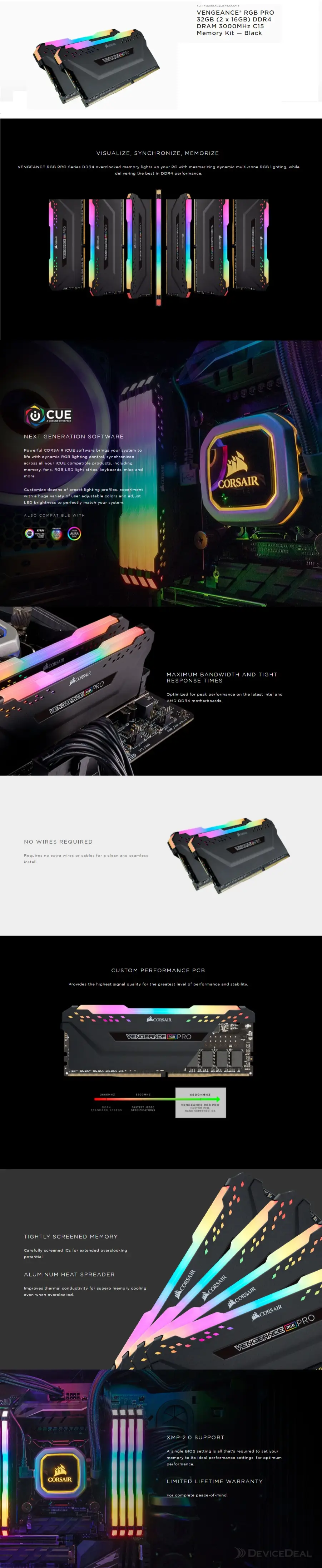 CMW32GX4M2D3000C16