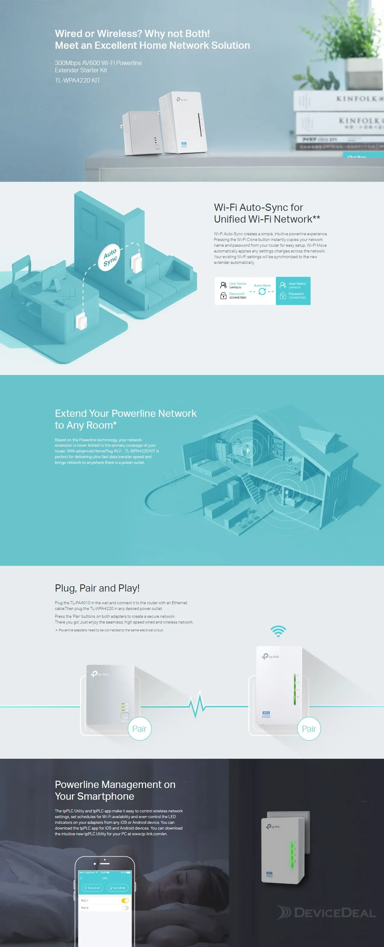 Amazon Com Tp Link Av600 Powerline Wifi Extender N300 Wifi Add On Single Adapter Ethernet Over Powerline Plug Play Compatible With All Tp Link Powerline Adapters With Different Speed Tl Wpa4220 Computers Accessories