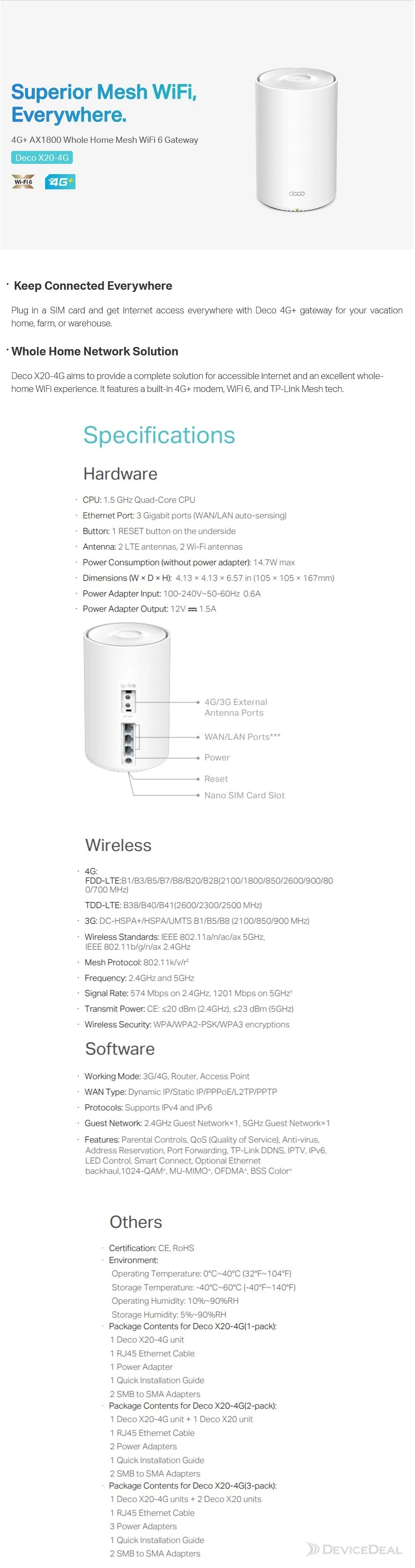 Deco-X20-4G