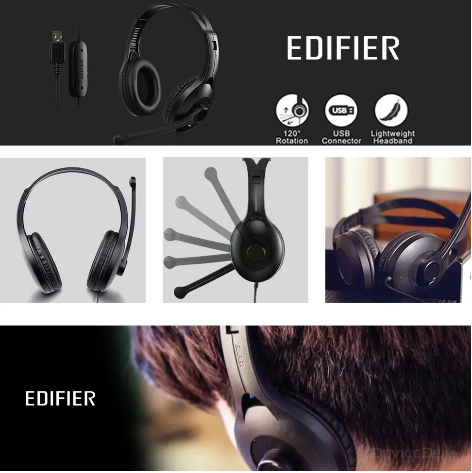 Edifier K800 USB Headset with Microphone |DeviceDeal