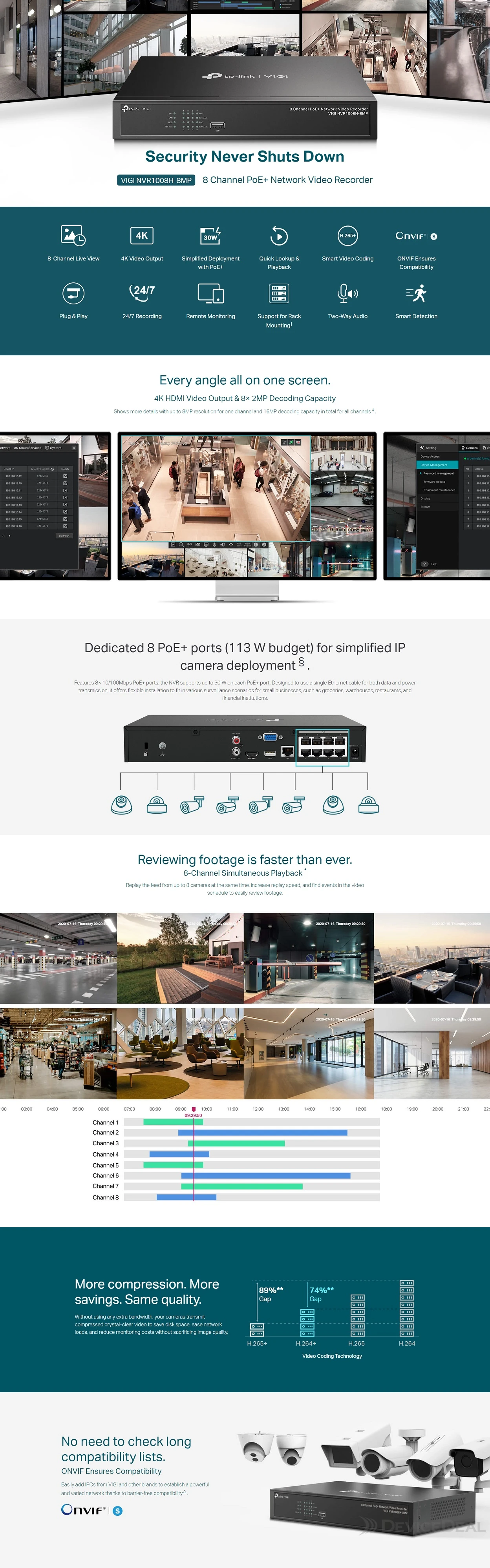 VIGI-NVR1008H-8MP