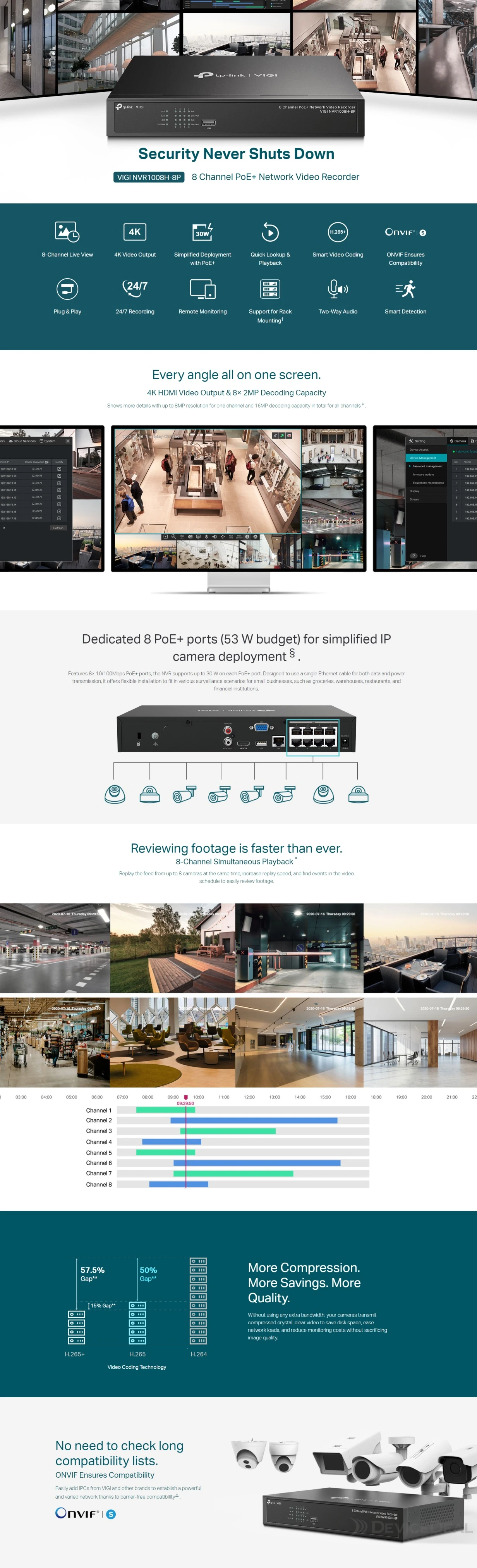 VIGI-NVR1008H-8P