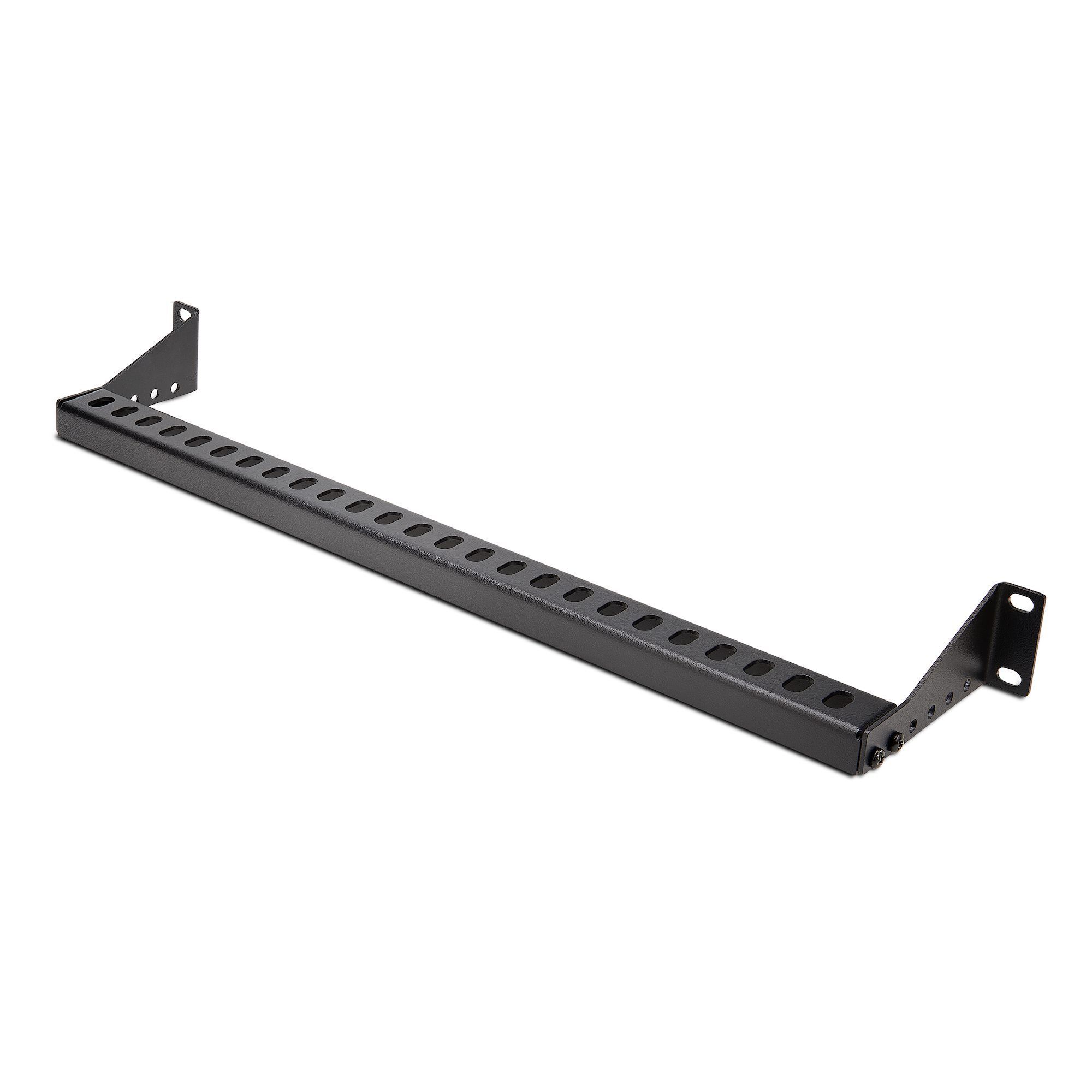 StarTech 12S-CABLE-LACING-BAR 1U HORIZONTAL CABLE MANAGEMENT LACE BAR ...