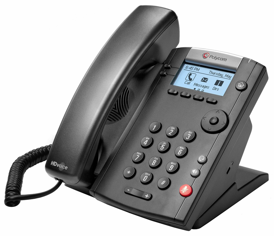 Polycom Vvx 201 2 Line Desktop Phone With Dual 10 100 Ethernet