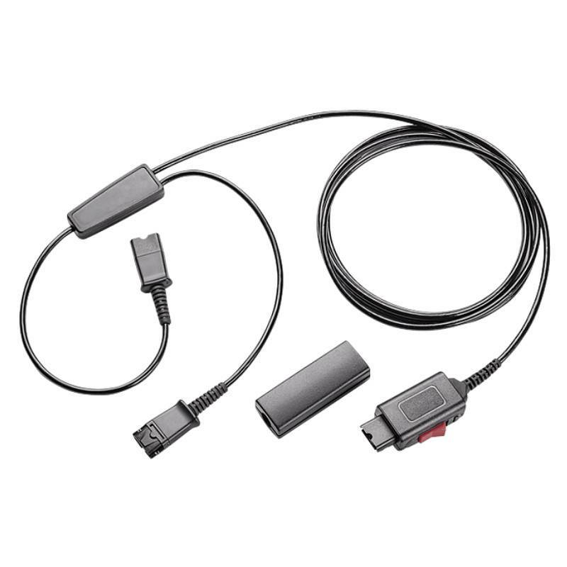 Plantronics Y-Adapter Training Cable with Mute and QD Clamp 27019