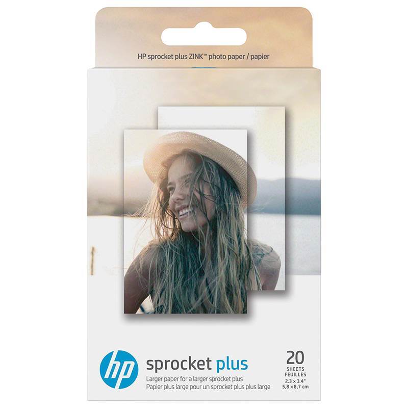 HP Sprocket Plus Photo Paper - 20 