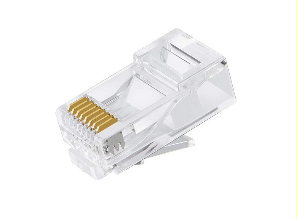 Astrotek CAT6 UTP -RJ45 Connector 8P8C Network Plug 3 Prong Blade 3U ...