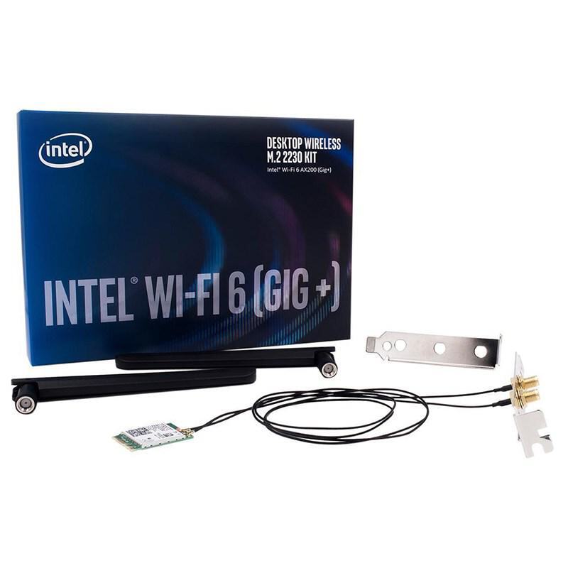 Intel Wi-Fi 6 AX200 Dual-Band M.2 2230 with Bluetooth Desktop Kit ...