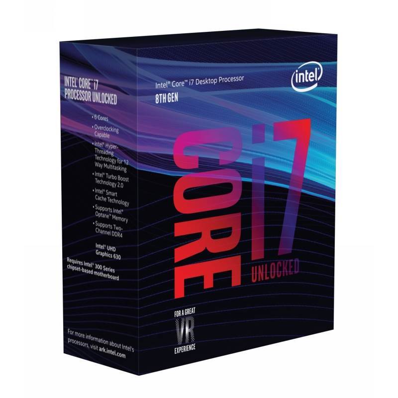 Intel Core I7 8700k Hex Core Lga 1151 2 3 70ghz Unlocked Cpu Processor