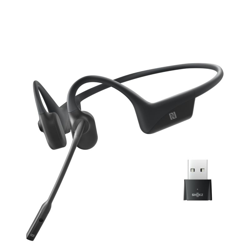 イヤホン Shokz OpenComm2 UC (USB-C Shokz Loop110) OpenComm2 UC Bone Conduction Headset - Best for Work | Shokz Official