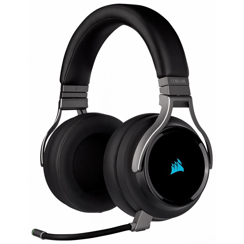 Corsair Virtuoso RGB Virtual Surround Sound Wireless Gaming
