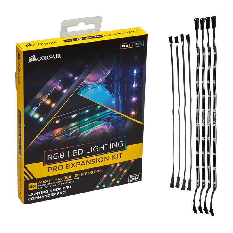 Corsair RGB Lighting PRO Expansion Kit for Commander Node Pro CL-8930002