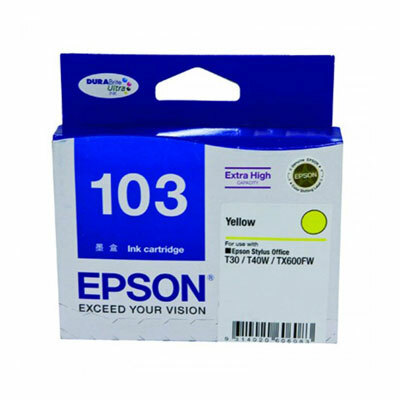 Epson 103 High Yield Yellow Ink Cartridge C13T103492