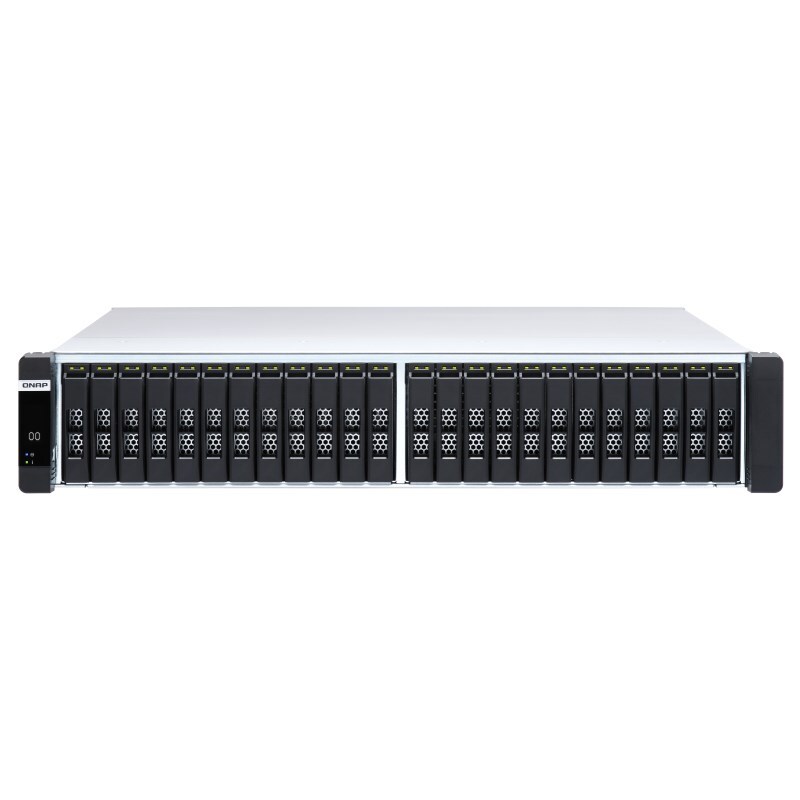 QNAP ES2486dc-2142IT-96G 24-Bay Diskless SAS NAS Intel Xeon 8-Core