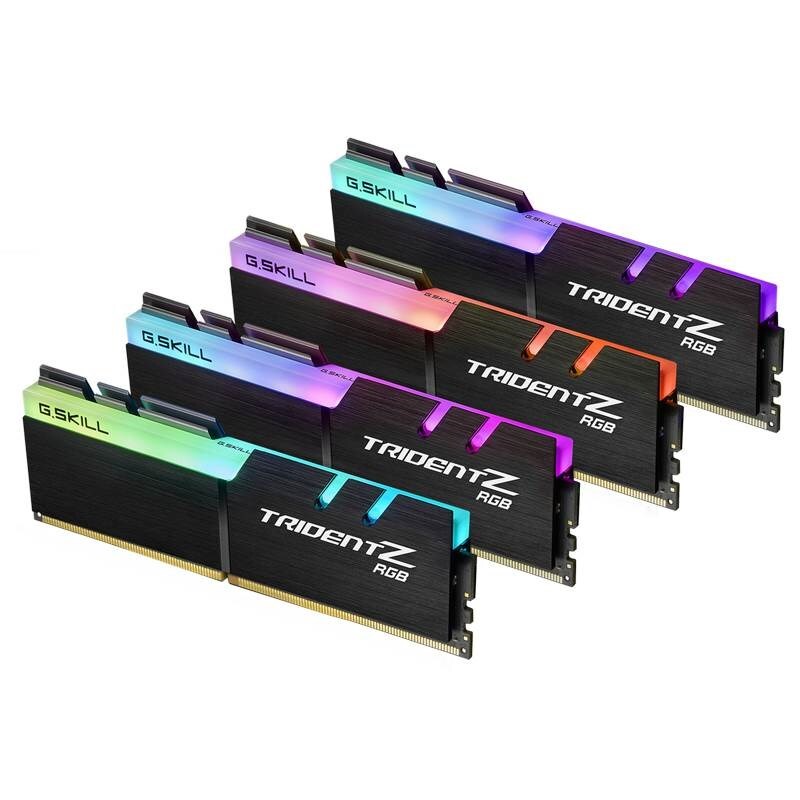 Trident Z RGB 64GB (4x 16GB) DDR4 3600MHz Memory CL16-19