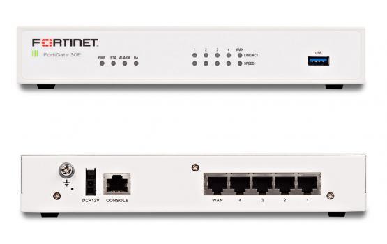 FORTINET FG-30E-LENC 5 X GE RJ45 PORTS (INCLUDING 1 X WAN FORTINET FG-30E-LENC 5 X GE RJ45 PORTS (INCLUDING 1 X WAN