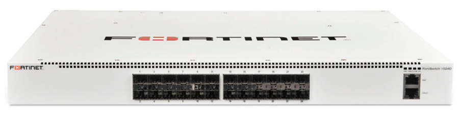 FORTINET FS-1024D LAYER 2/3 FORTIGATE SWITCH CONTROLLER COMPATIBLE ...