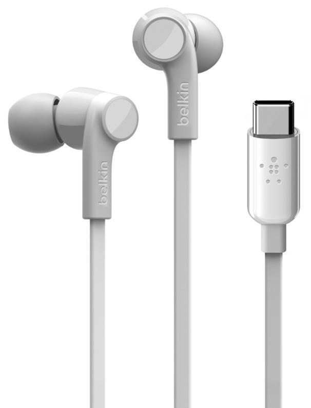 Belkin Headphone With Usb C Connector Belkin ROCKSTAR In-Ear