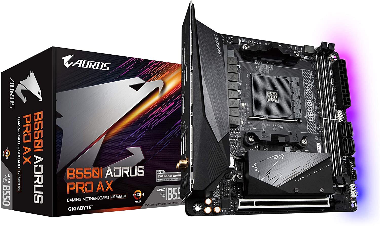 Motherboard Gigabyte B550 Aorus Master Amazon Ryzen7 3800X B550