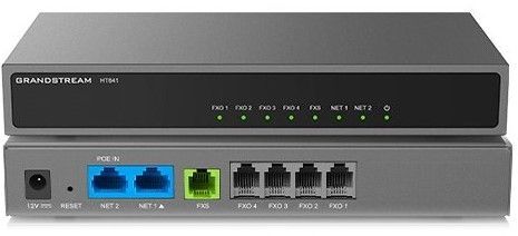 GRANDSTREAM HT841 4 FXO 1 FXS 2 GIGE POE NAT ROUTER |DeviceDeal