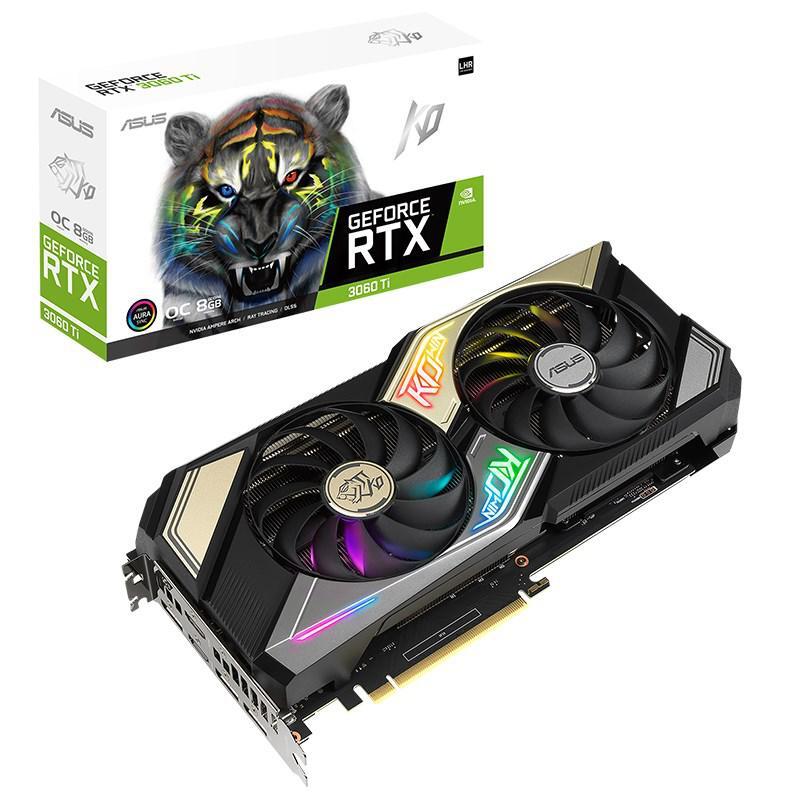 ASUS GeForce RTX 3060 Ti KO OC V2 8GB Video Card KO-RTX3060TI