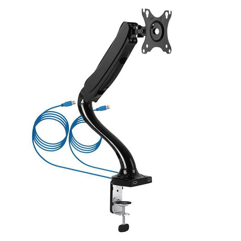 Brateck Interactive Counterbalanced Lcd Desk Mount Usb Port 13 27