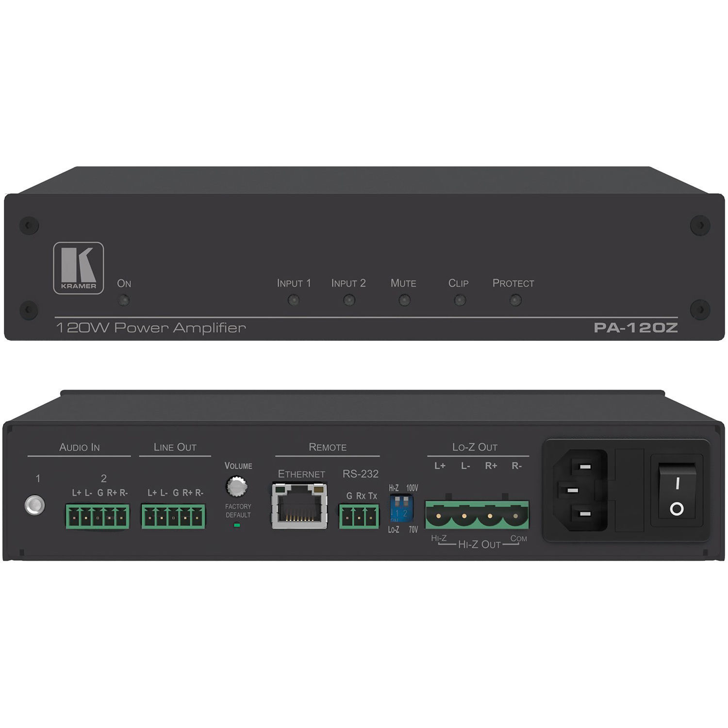 KRAMER 120W Power Amplifier (Power Amplifiers) DeviceDeal