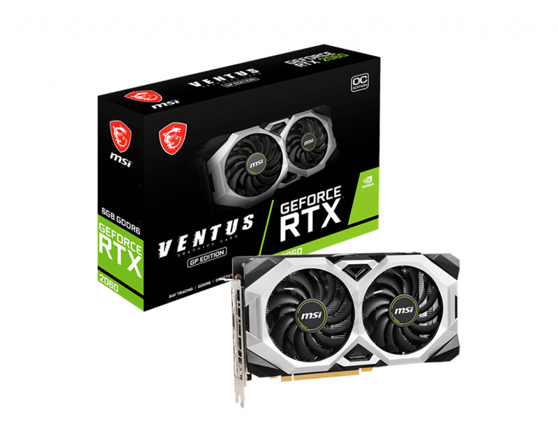 Msi nvidia geforce rtx 2060 gaming z graphics card